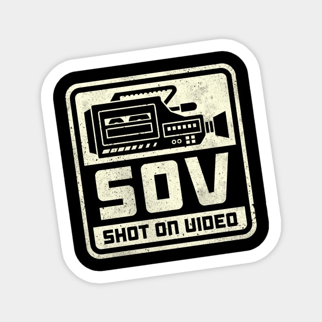 Shot On Video Sticker by SeminalDesigner